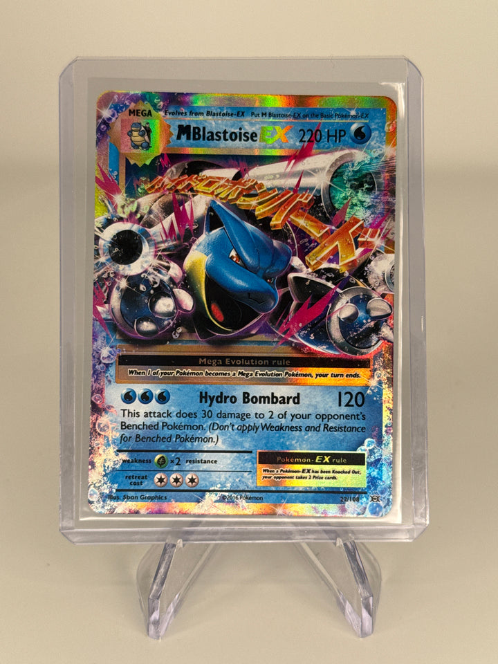 Pokemon TCG 2016 Mega Blastoise XY Evolutions Ultra Rare Holo, 22/108