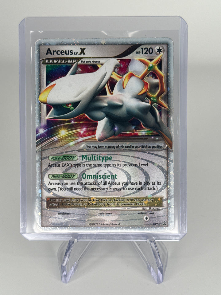 Pokemon TCG 2009 Arceus LV. X Diamond & Pearl Black Star Promo, DP53