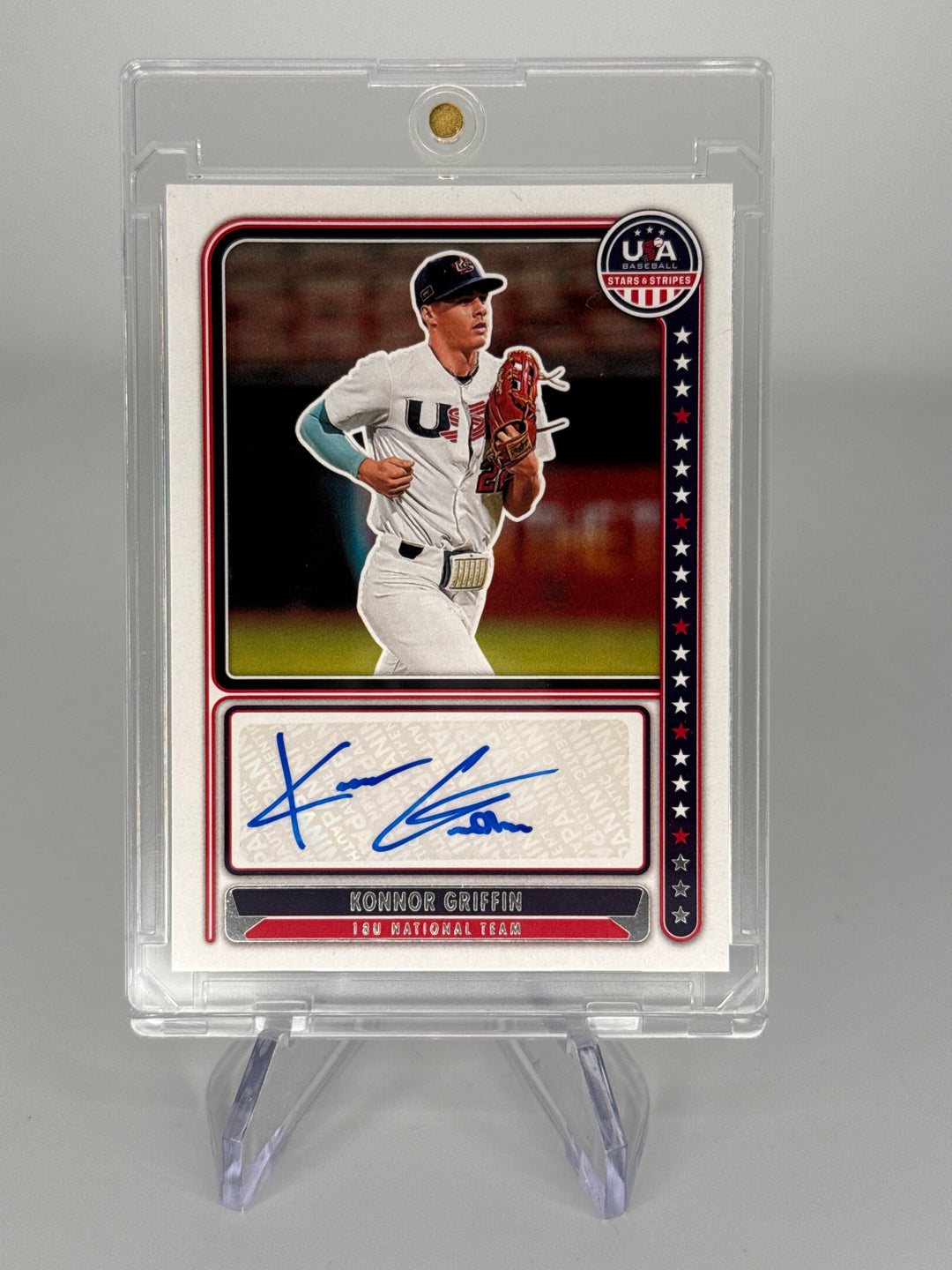 Konnor Griffin 2024 Panini USA Stars & Stripes Auto