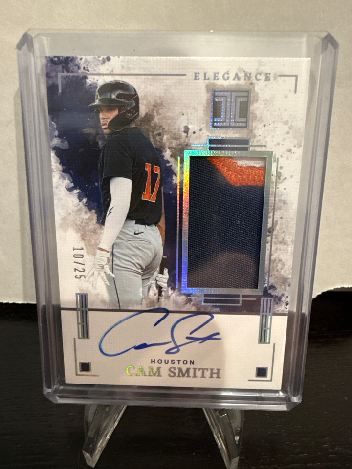 Cam Smith 2024 Panini Impeccable Elegance Rookie Patch Auto, 10/25