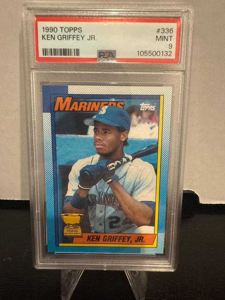 Ken Griffey Jr. 1990 Topps Rookie Cup, PSA 9 Mint