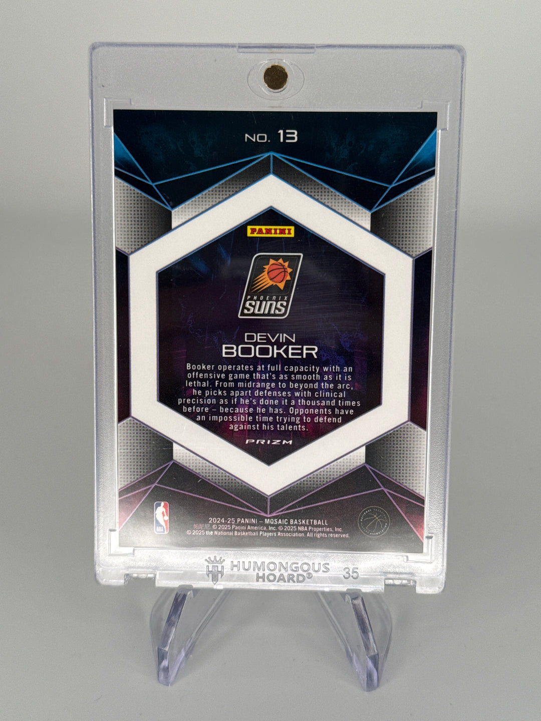 Devin Booker 2024-2025 Panini Mosaic Full Capacity SSP Case Hit