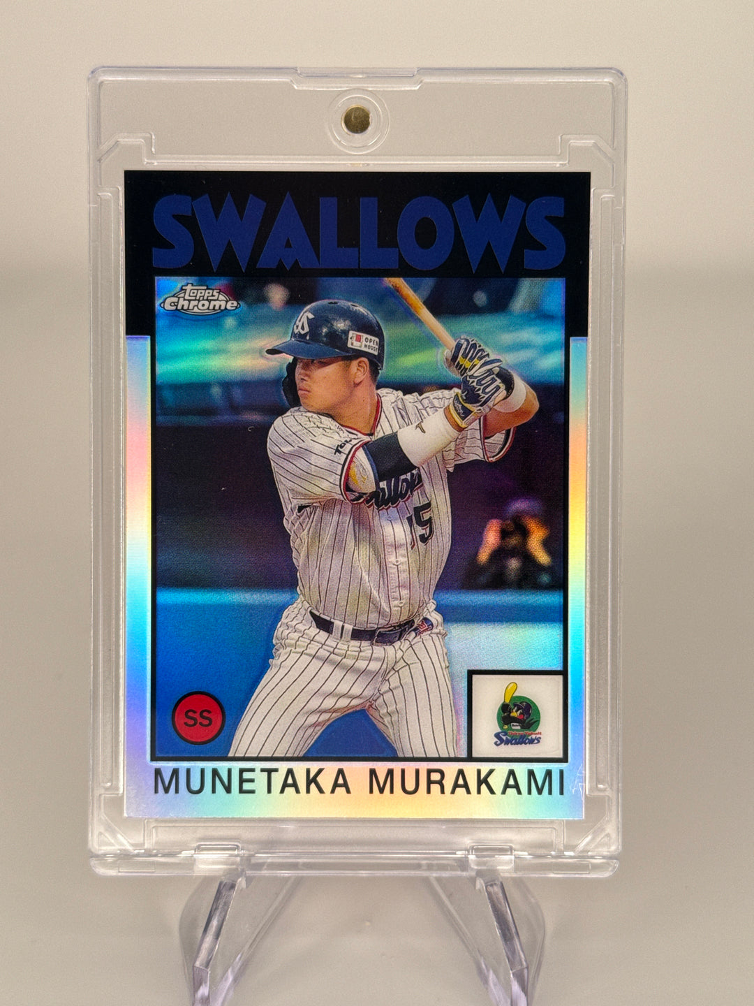 Munetaka Murakami 2021 Topps Chrome 1986 NPB Refractor