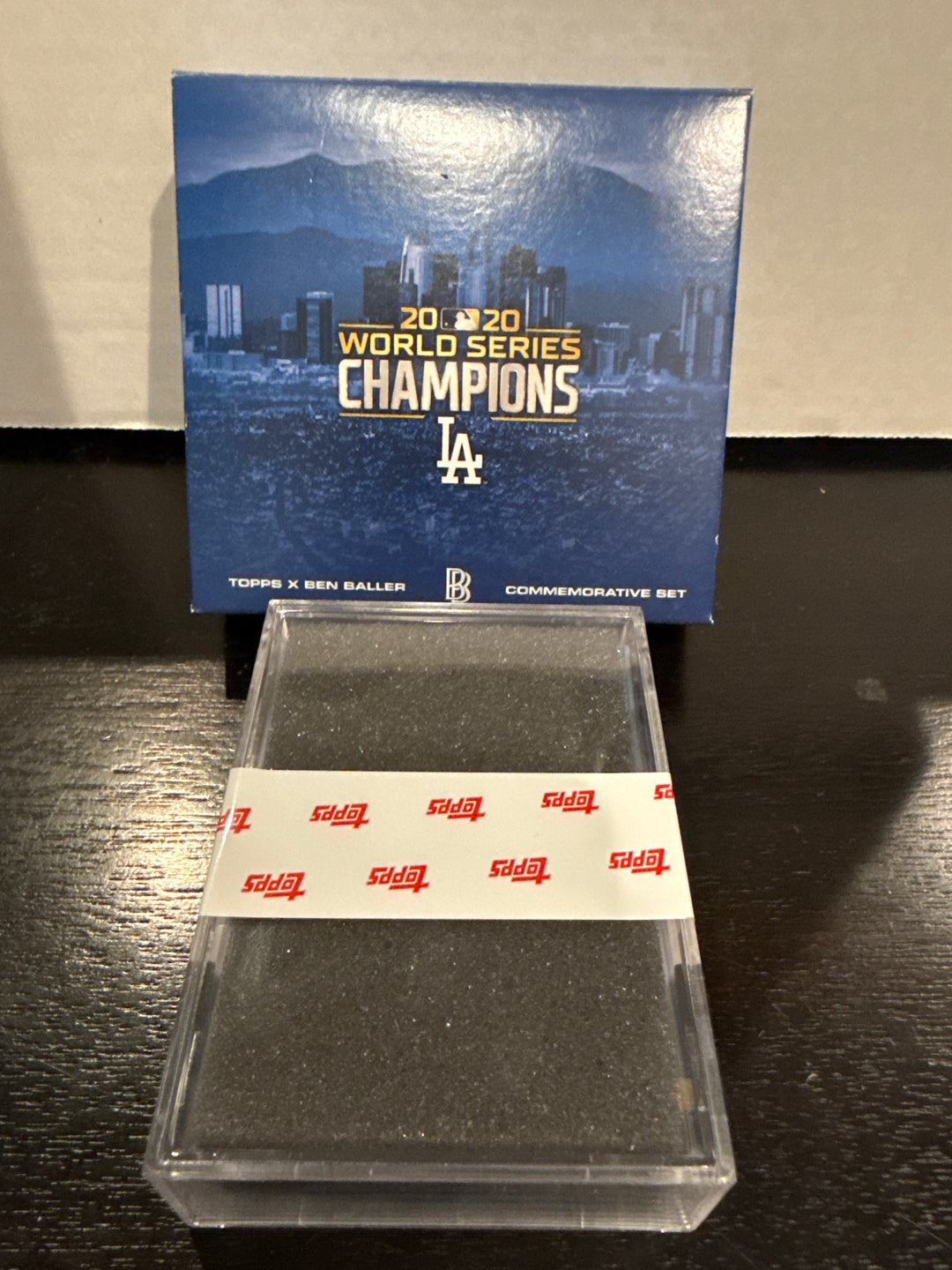 Topps X Ben Baller 2020 World Series Champions Complete Team Set with Auto (Will Smith)