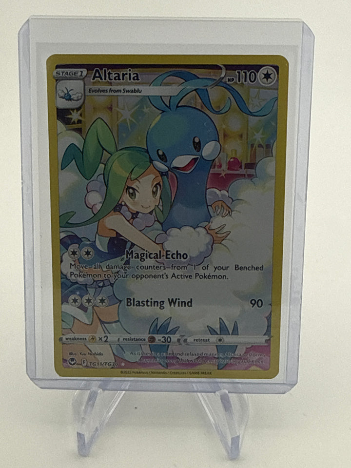 Pokemon TCG 2022 Altaria Silver Tempest Trainer Gallery, TG11/TG30
