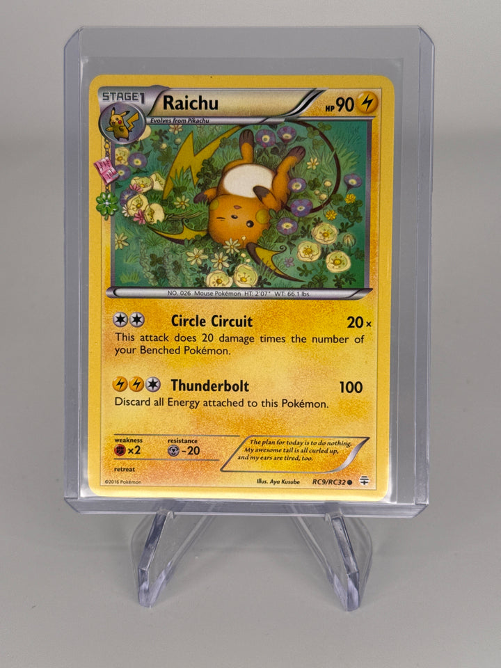 Pokemon TCG 2016 Raichu XY Generations Radiant Collection, RC9/RC32