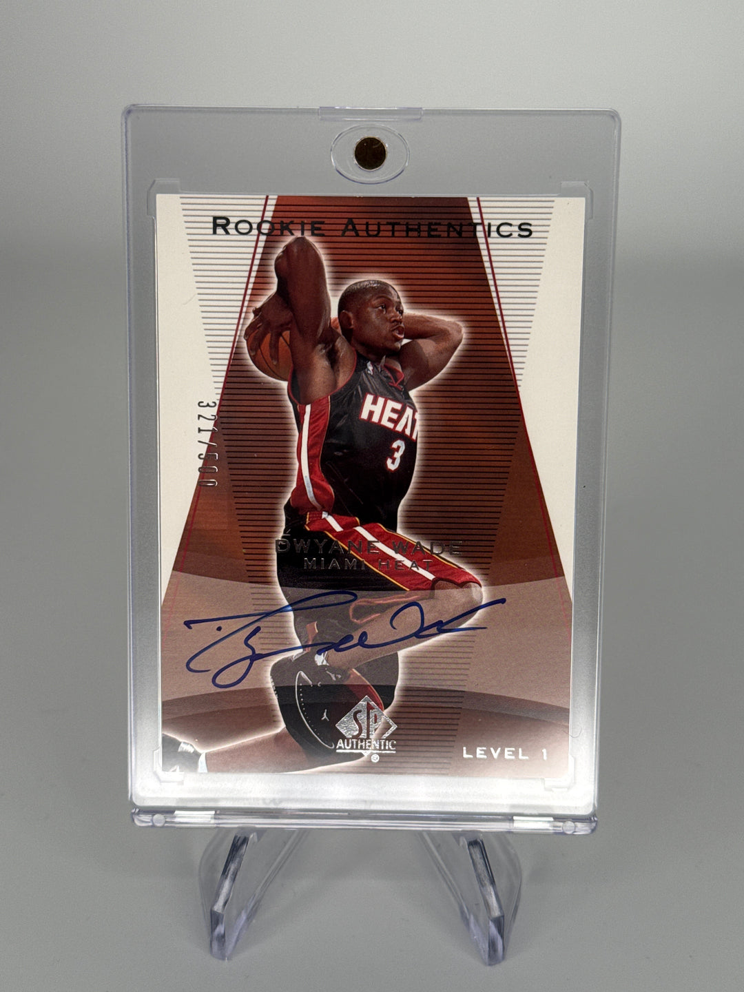 Dwyane Wade 2003-2004 Upper Deck SP Authentic Rookie Auto, 321/500