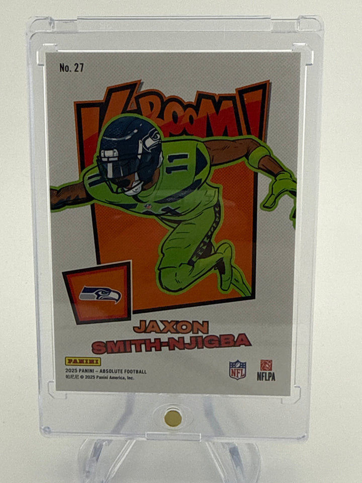 Jaxon Smith-Njigba 2025 Panini Absolute KABOOM! Horizontal SSP Case Hit