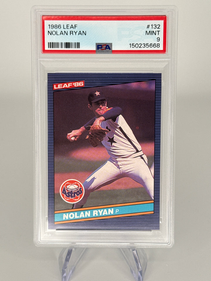 Nolan Ryan 1986 Leaf, PSA 9 Mint