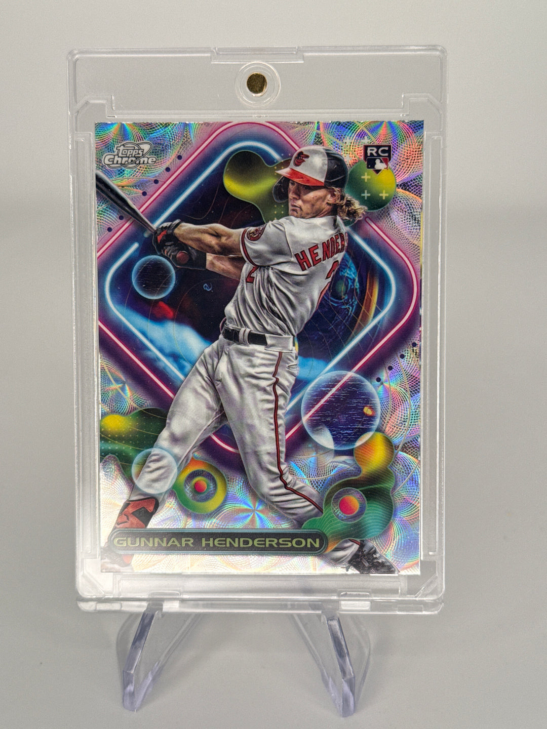 Gunnar Henderson 2023 Topps Chrome Cosmic SP Nucleus Refractor Rookie