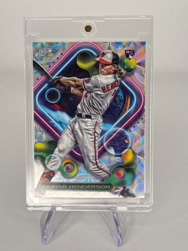 Gunnar Henderson 2023 Topps Chrome Cosmic SP Nucleus Refractor Rookie