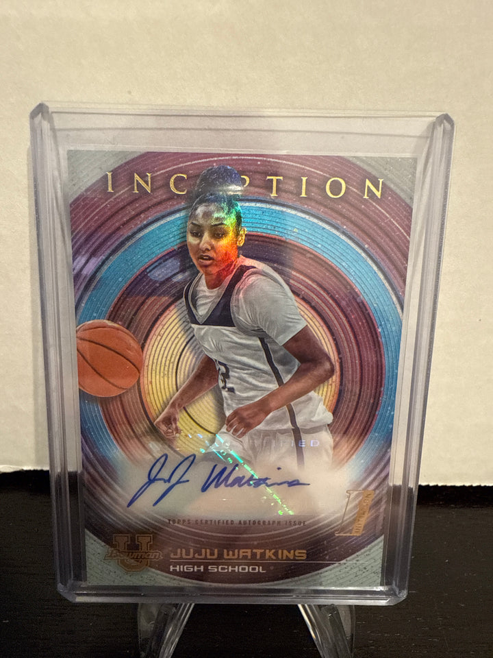 Juju Watkins 2023 Topps Inception 1st Initiation Auto