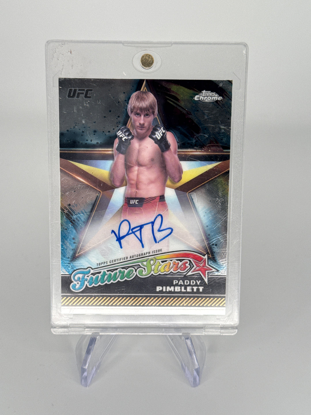 Paddy Pimblett 2024 Topps Chrome Future Stars Auto