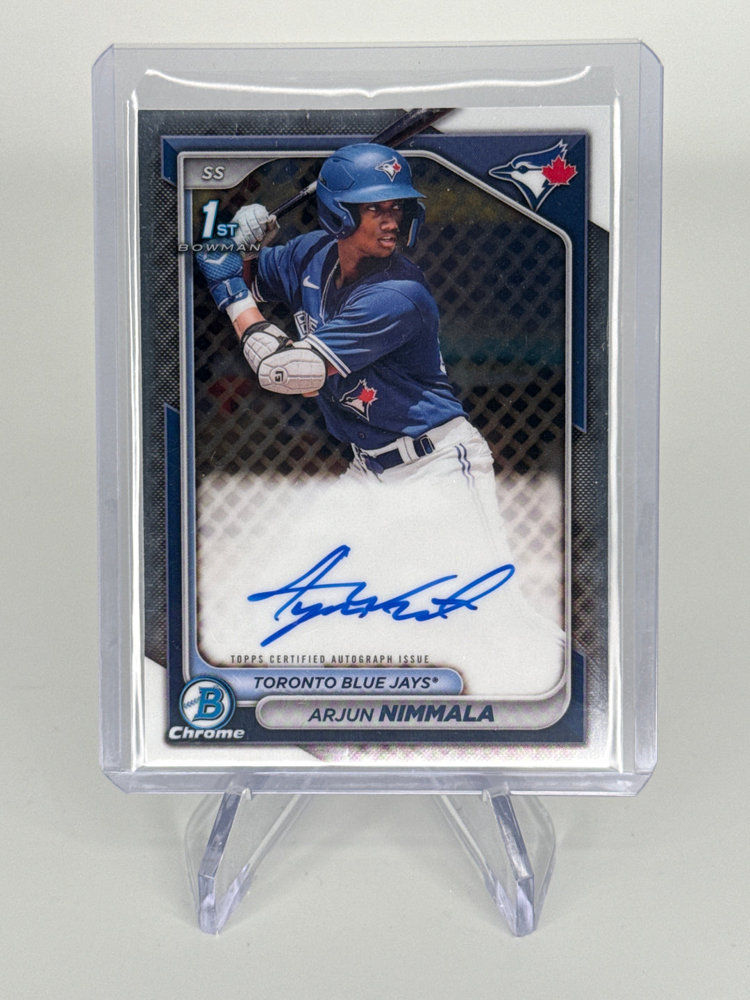 Arjun Nimmala 2024 Bowman Chrome 1st Auto