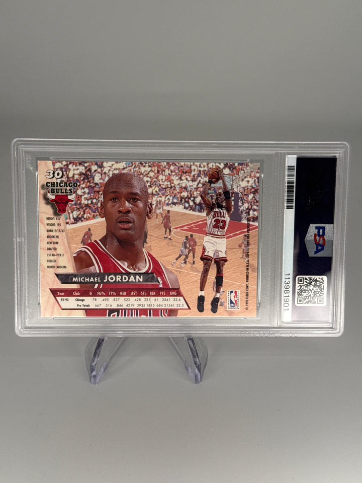 Michael Jordan 1993 Fleer Ultra, PSA 10 Gem Mint