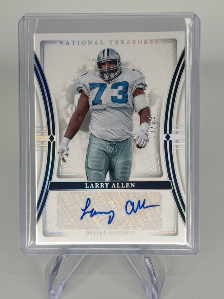Larry Allen 2023 Panini National Treasures Auto, 19/25