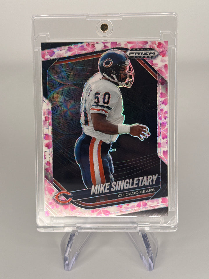 Mike Singletary 2025 Panini Prizm Black Cherry Blossom Prizm, 02/20