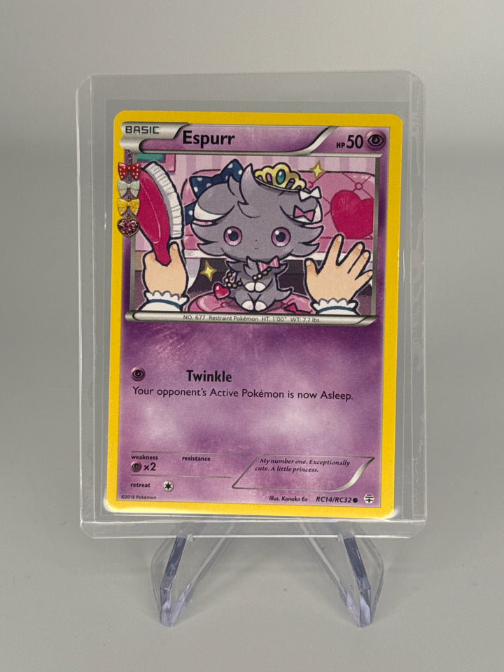 Pokemon TCG 2016 Espurr XY Generations Radiant Collection, RC14/RC32