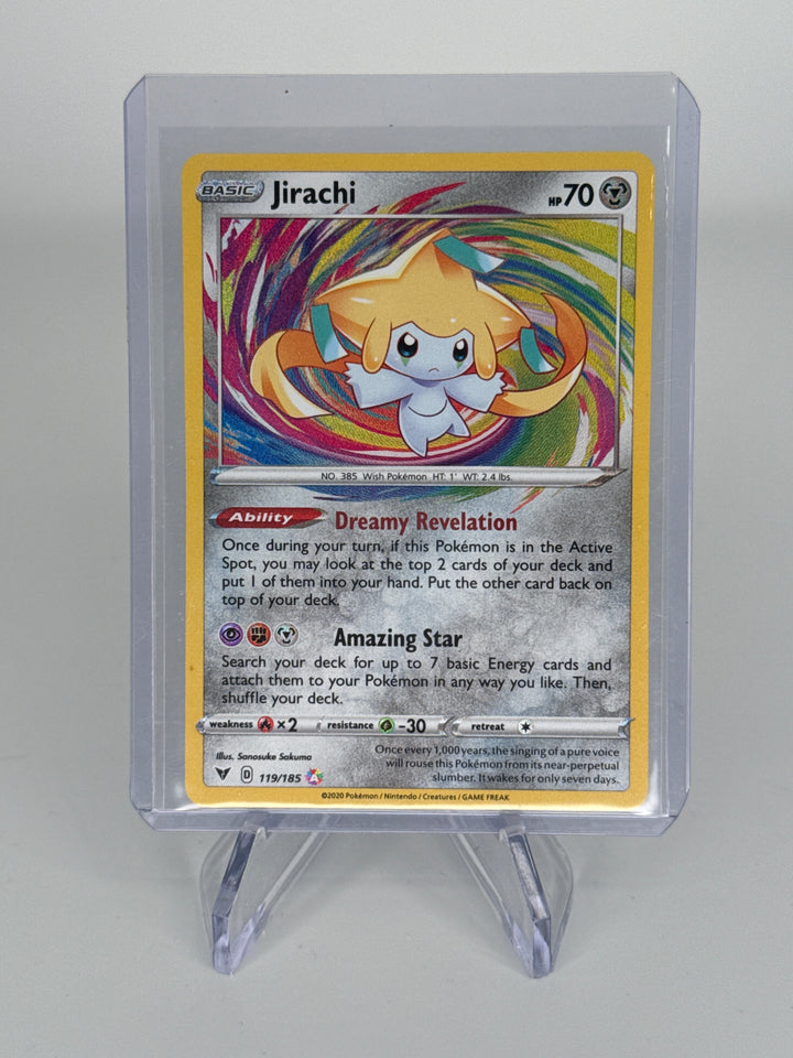 Pokemon TCG 2020 Jirachi Amazing Rare Vivid Voltage, 119/185