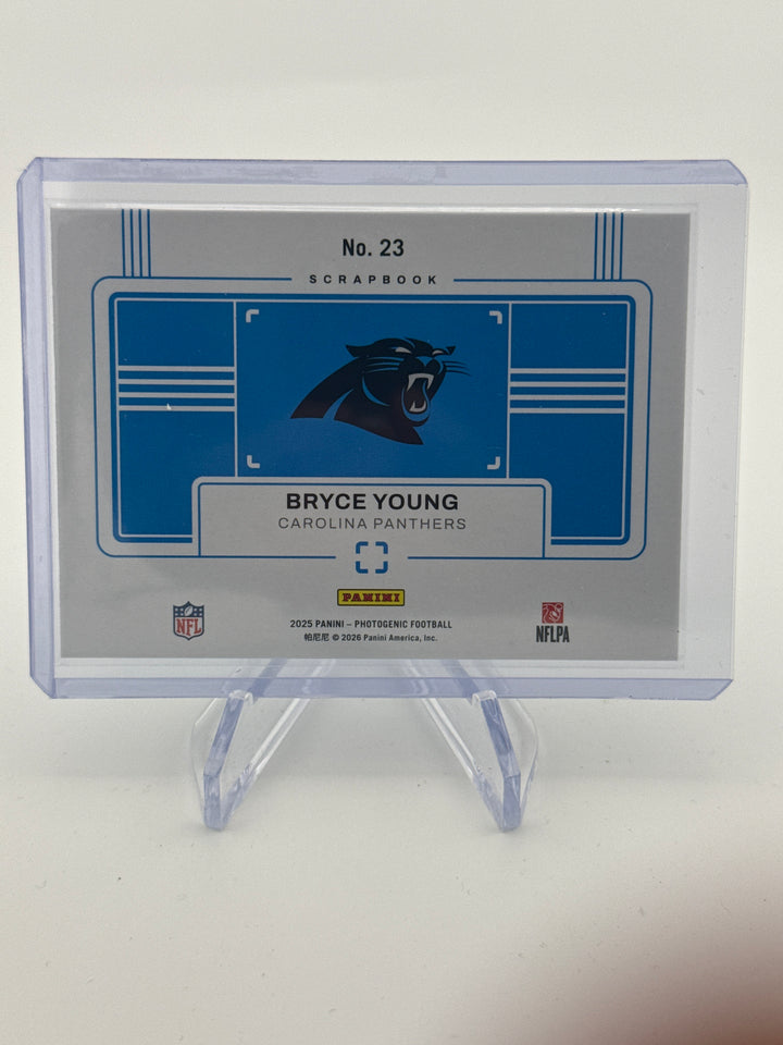 Bryce Young 2025 Panini Photogenic Scrapbook Teal, 16/35