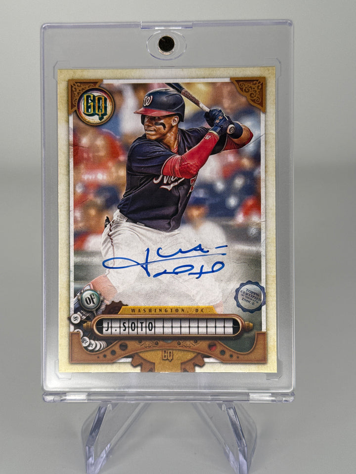 Juan Soto 2022 Topps Gypsy Queen Auto