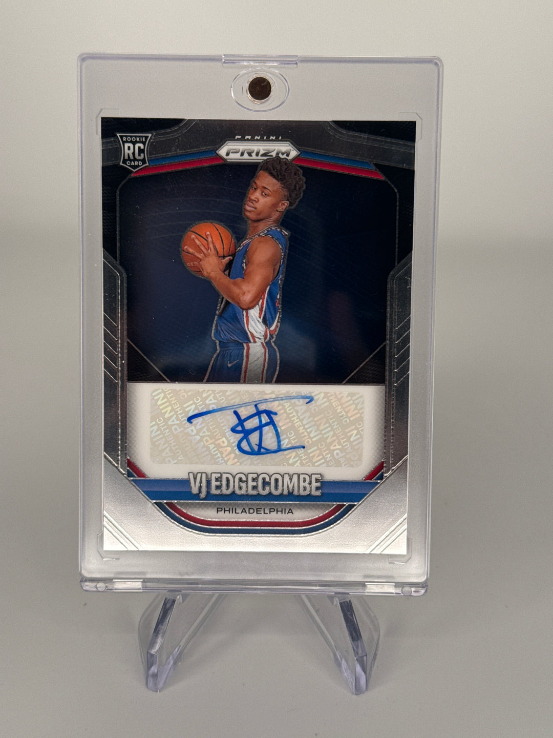 VJ Edgecombe 2025-2026 Panini Prizm Rookie Auto