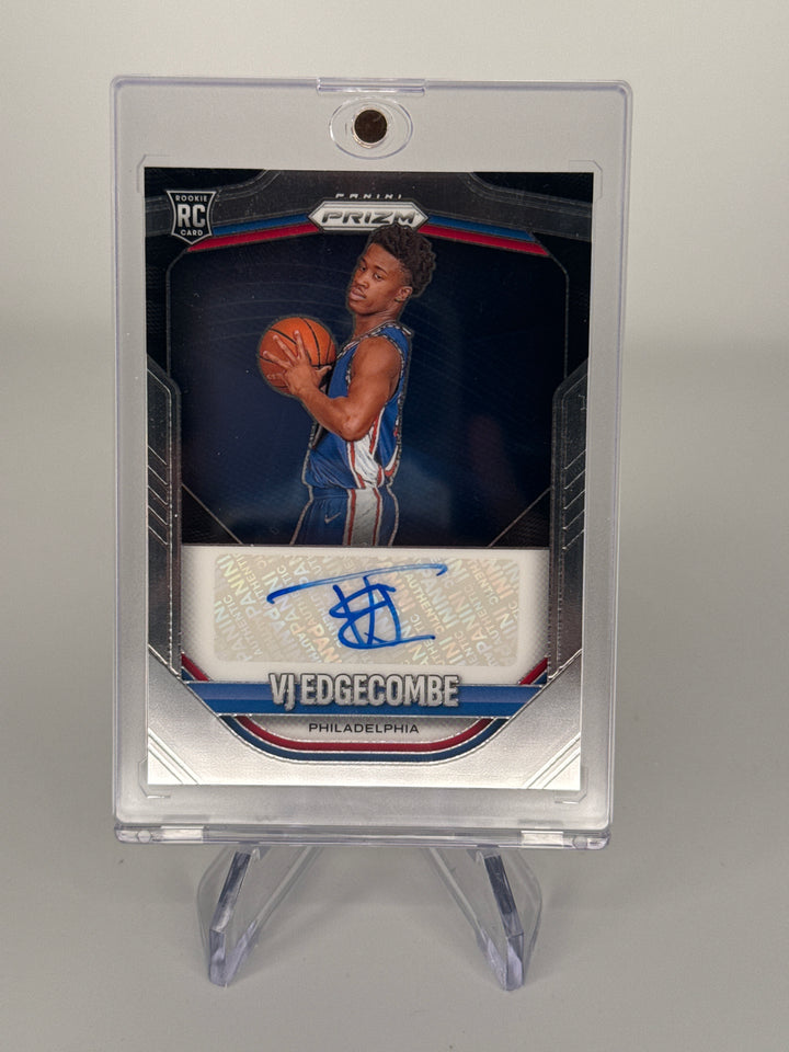 VJ Edgecombe 2025-2026 Panini Prizm Rookie Auto