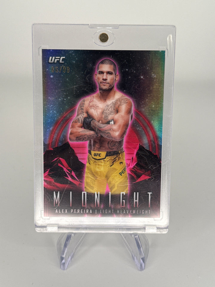 Alex Pereira 2024 Topps Midnight, 86/99