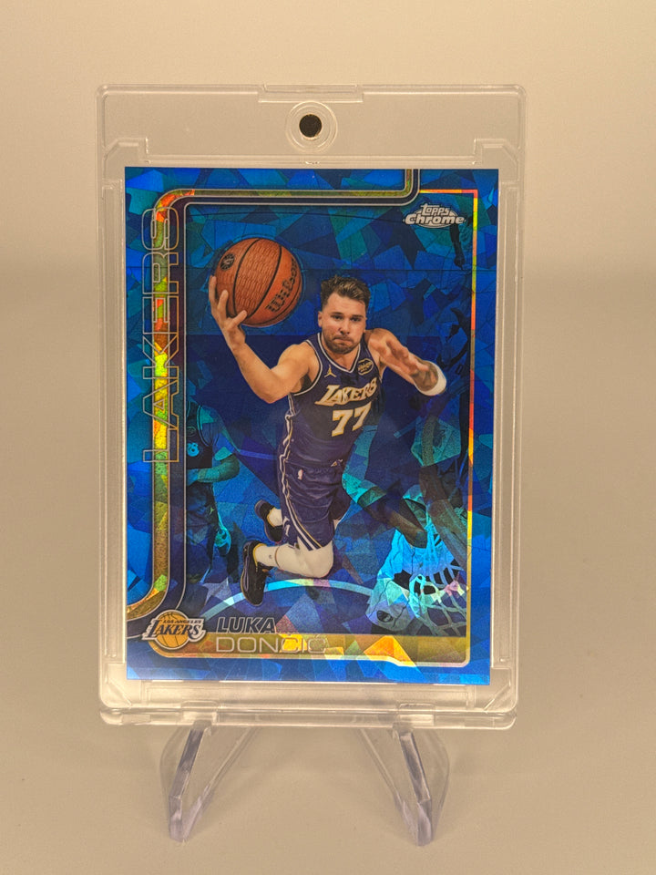 Luka Doncic 2026 Topps Chrome Sapphire