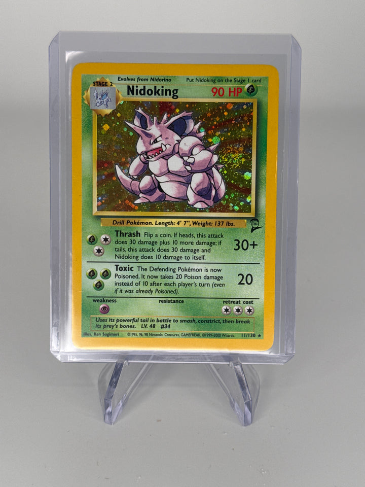 Pokemon TCG 2000 Nidoking Base 2 Holo, 11/130