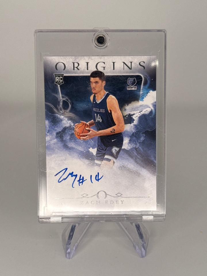 Zach Edey 2024 Panini Origins Rookie Auto