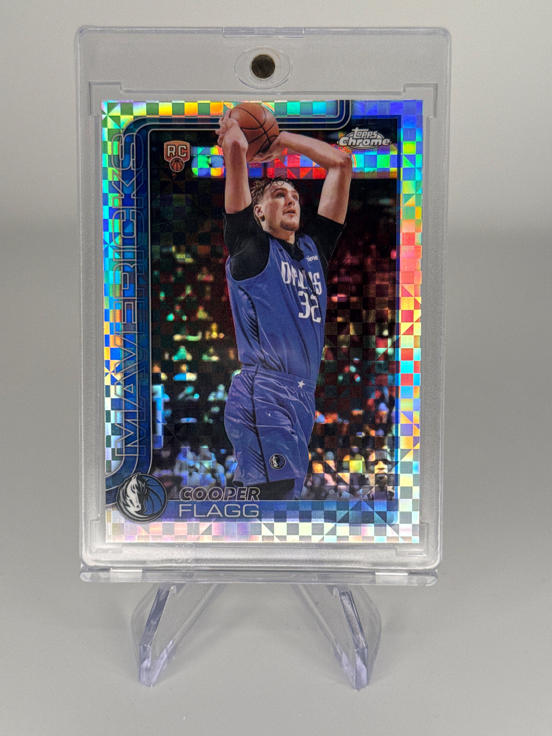 Cooper Flagg 2025 Topps Chrome XFractor Rookie