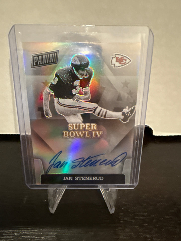 Jan Stenerud 2020 Panini Super Bowl Signatures