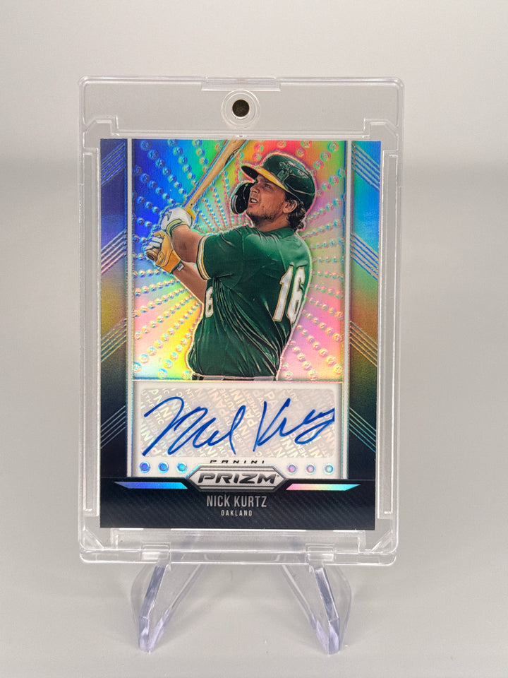 Nick Kurtz 2026 Panini Prizm Silver Prizm Auto