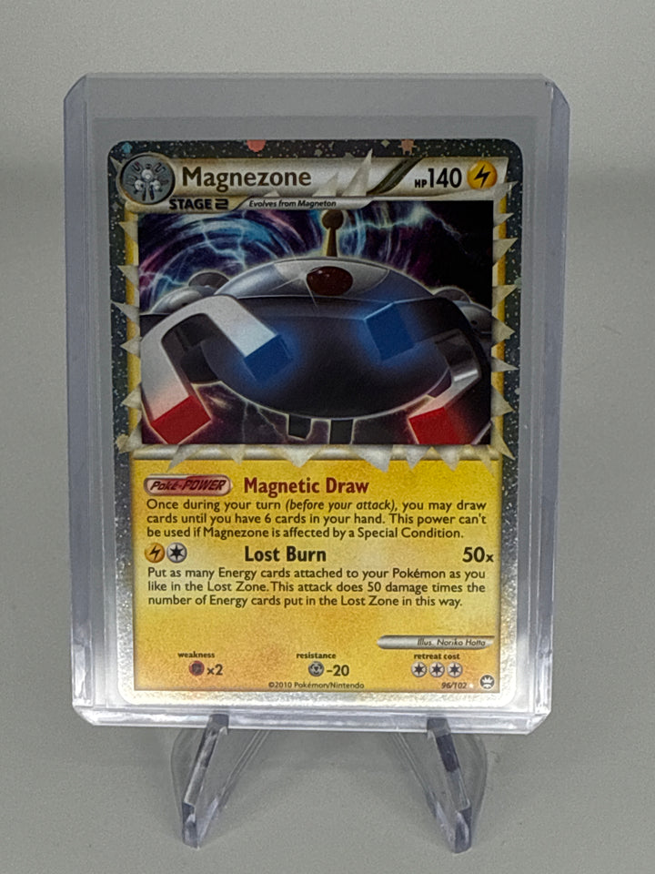 Pokemon TCG 2010 Magnezone HG & SS Triumphant Rare Prime Holo, 96/102