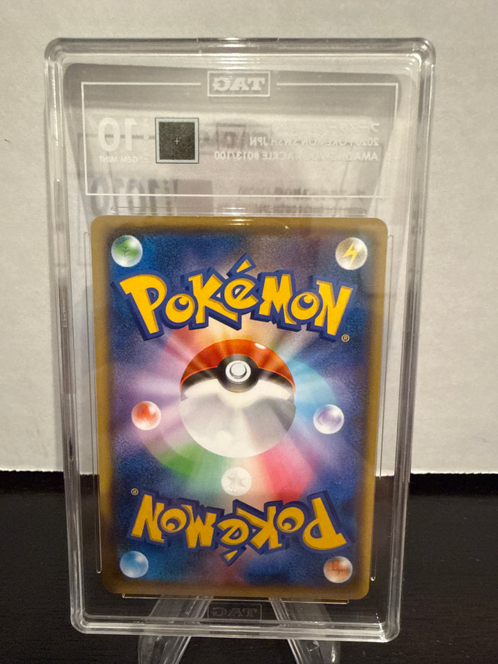 Pokemon TCG 2020 Japanese Flareon Amazing Volt Tackle, 013/100, TAG 10 Gem Mint