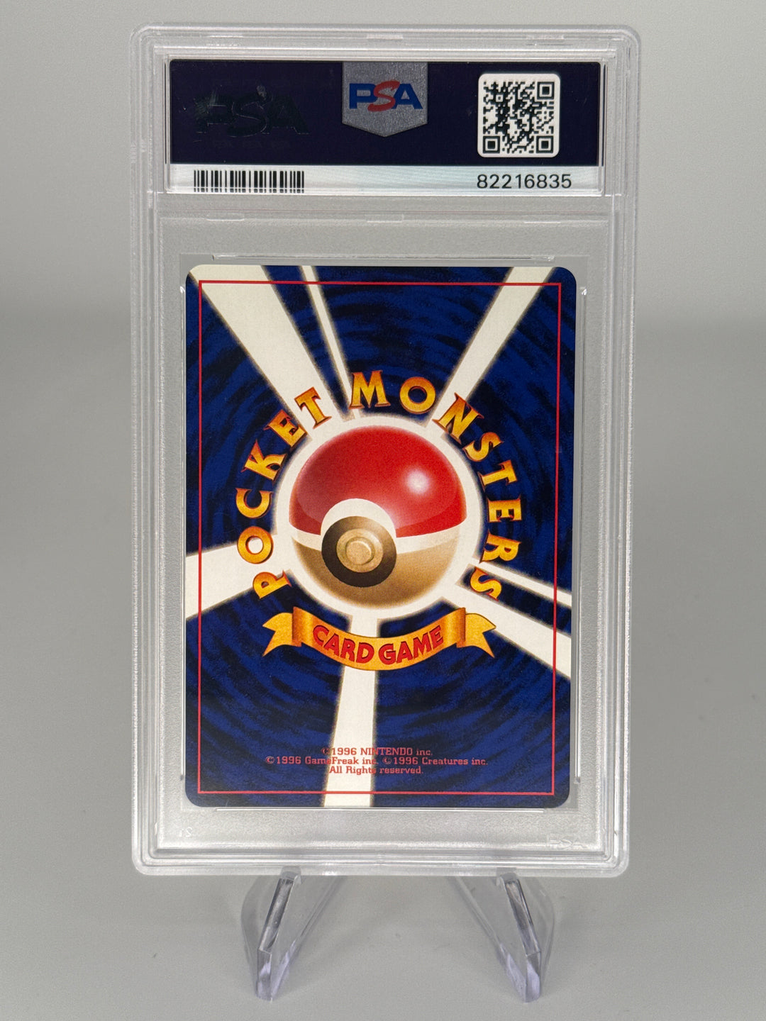 Pokemon TCG 1997 Japanese Dark Jolteon Team Rocket, 135, PSA 5