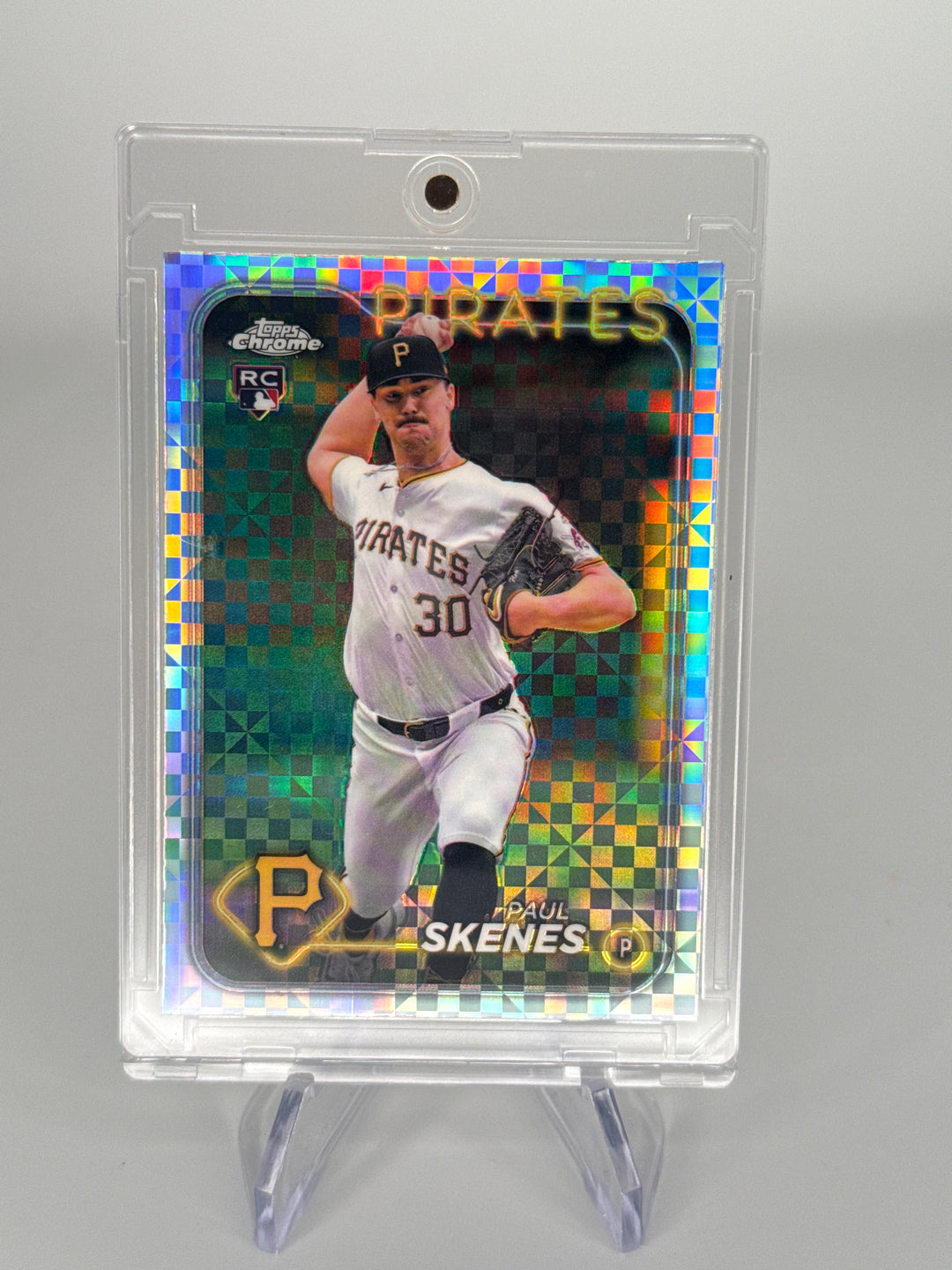 Paul Skenes 2024 Topps Chrome X-Fractor Rookie