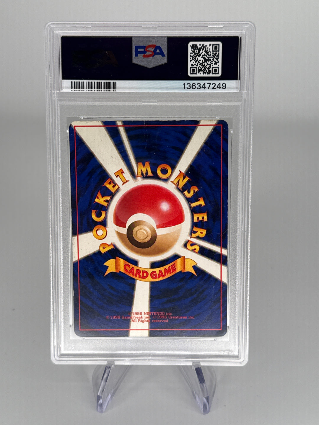 Pokemon TCG 1999 Japanese Rocket's Mewtwo Gym Challenge Holo, 150, PSA 2