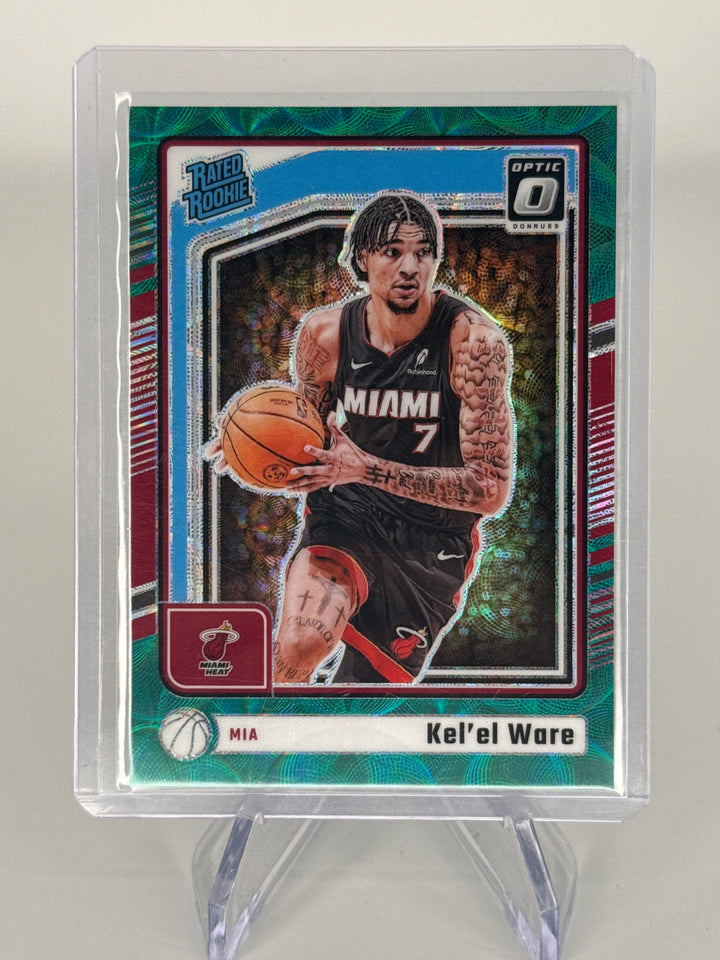 Kel'el Ware 2024 Panini Donruss Optic Rated Rookie Green Scope, 18/25