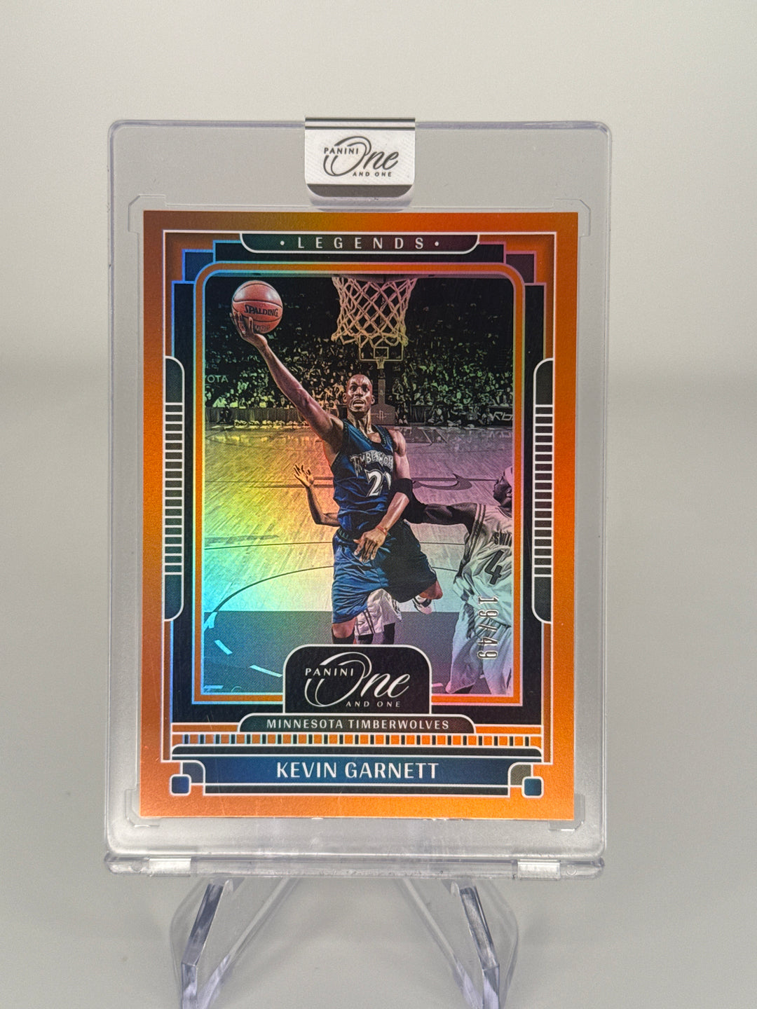 Kevin Garnett 2024 Panini One & One Orange, 19/49