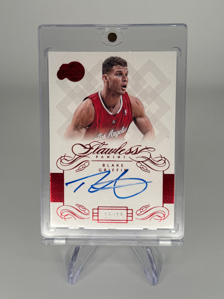 Blake Griffin 2014 Panini Flawless Ruby Auto, 15/15