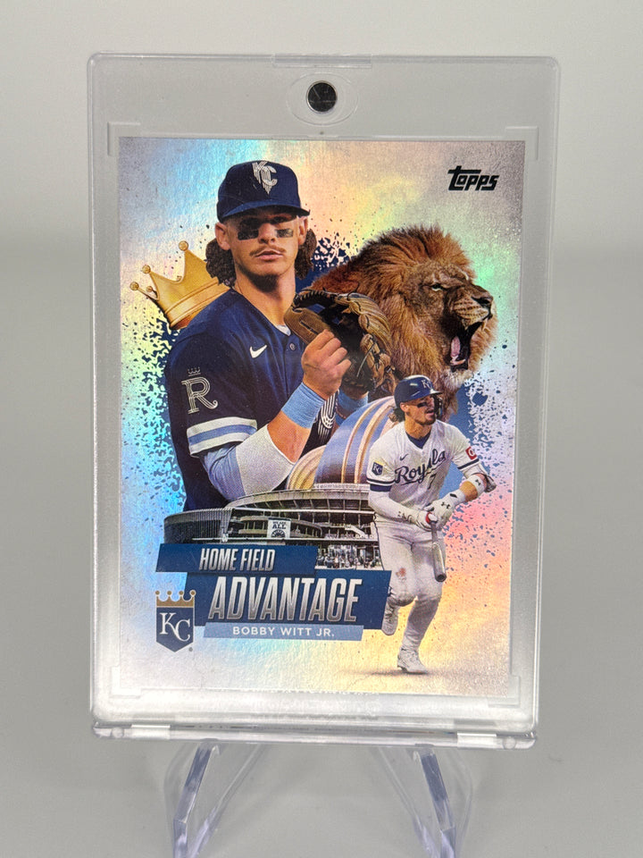 Bobby Witt Jr. 2025 Topps Series 1 Home Field Advantage SSP