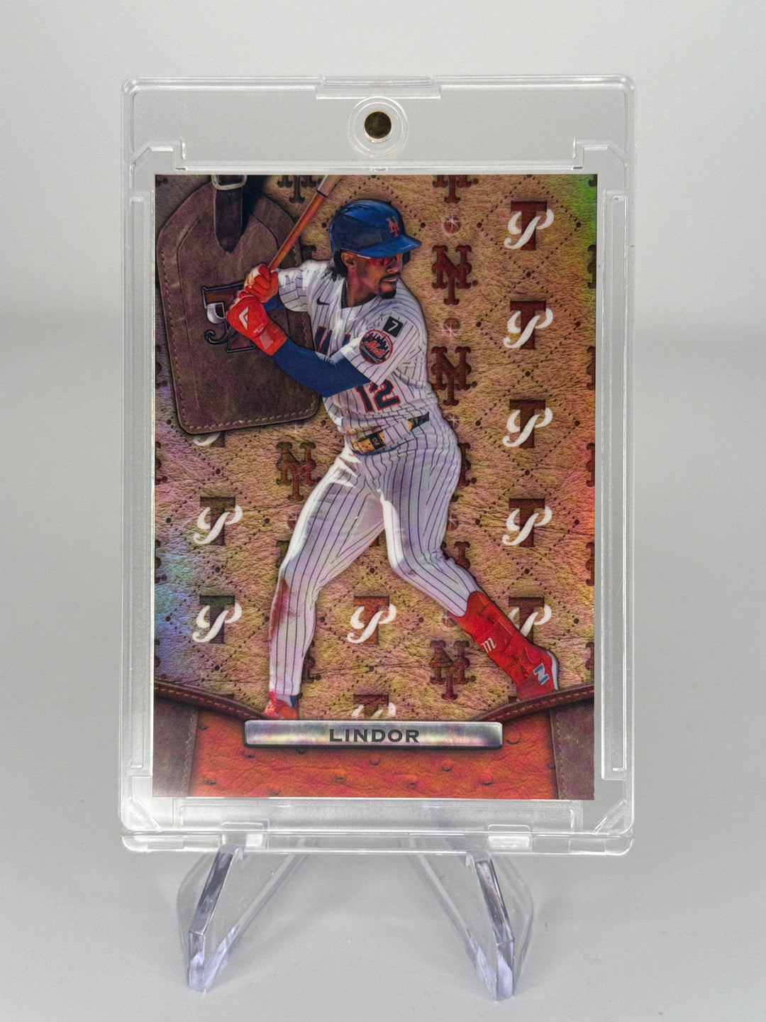 Francisco Lindor 2025 Topps Pristine Monogram SSP Case Hit