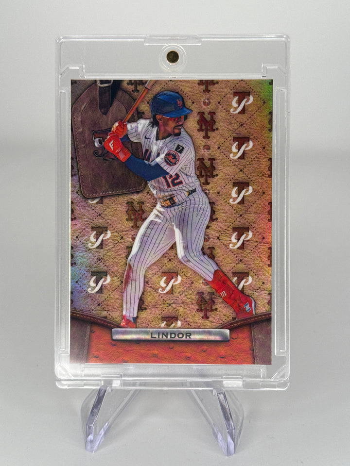 Francisco Lindor 2025 Topps Pristine Monogram SSP Case Hit