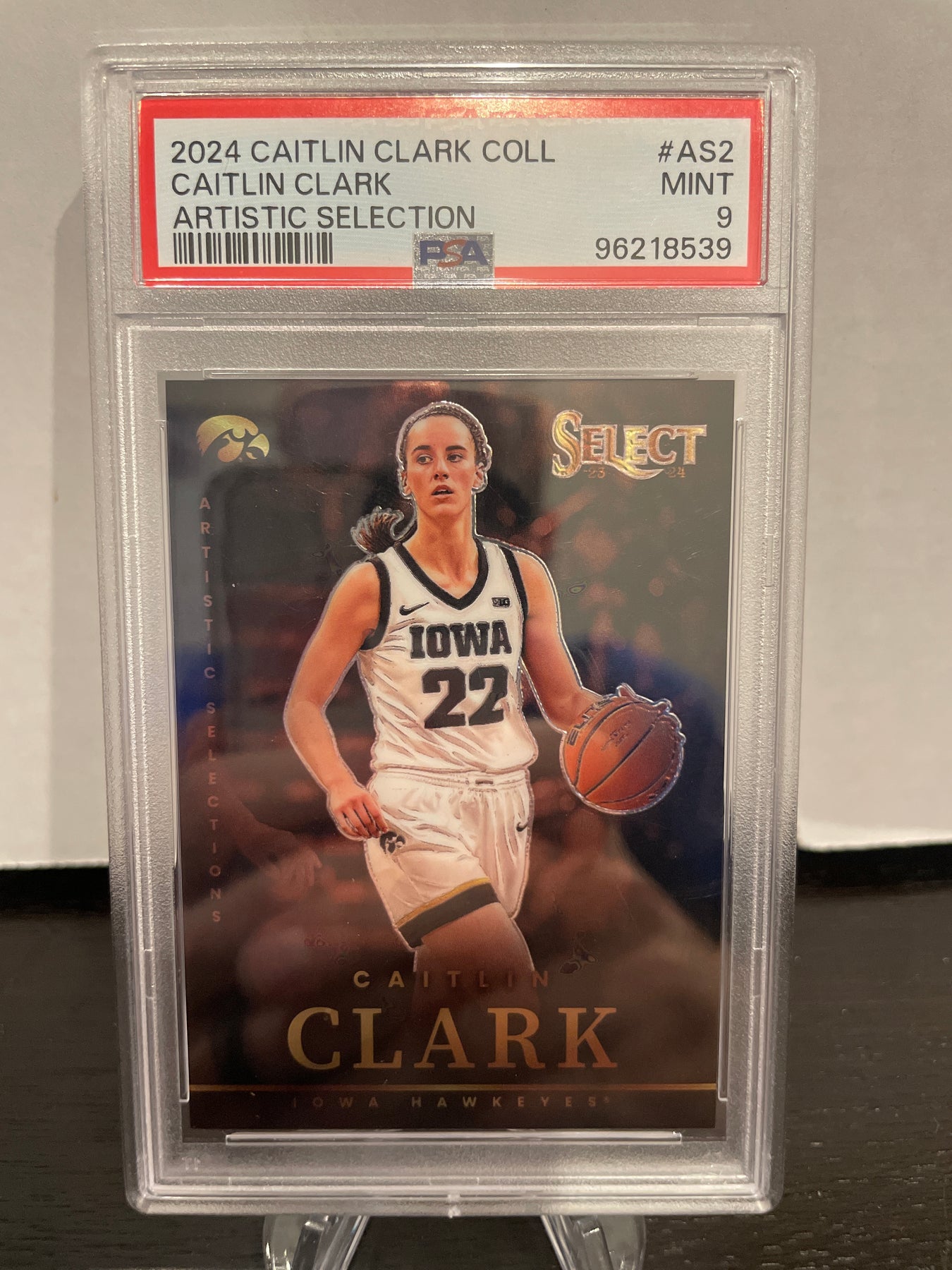 Caitlin Clark 2024 Panini Caitlin Clark Collection Artistic Selection