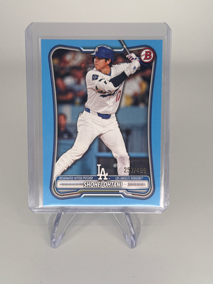 Shohei Ohtani 2026 Bowman Sky Blue, 257/499