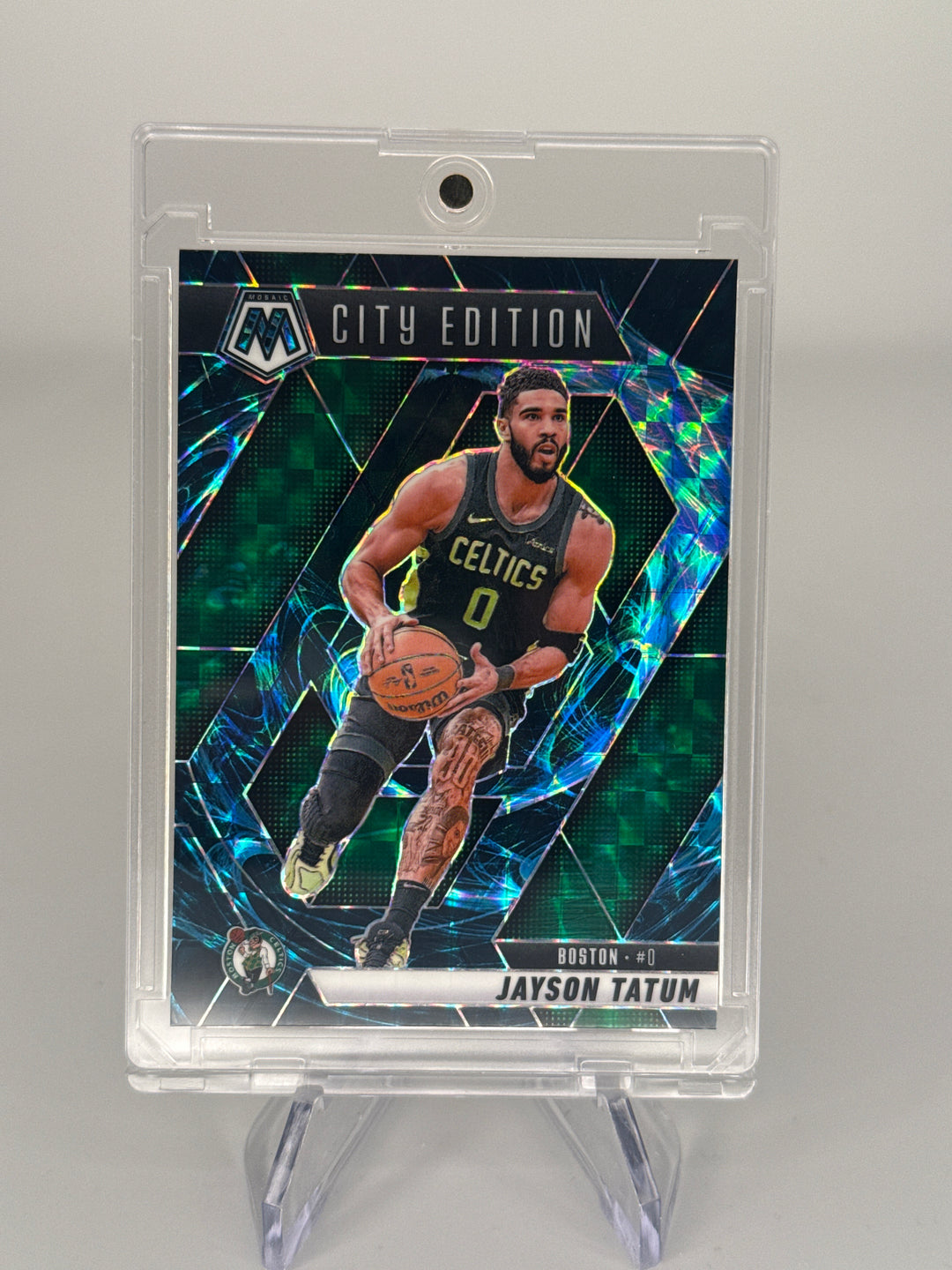 Jayson Tatum 2024-2025 Panini Mosaic City Edition Genesis SSP