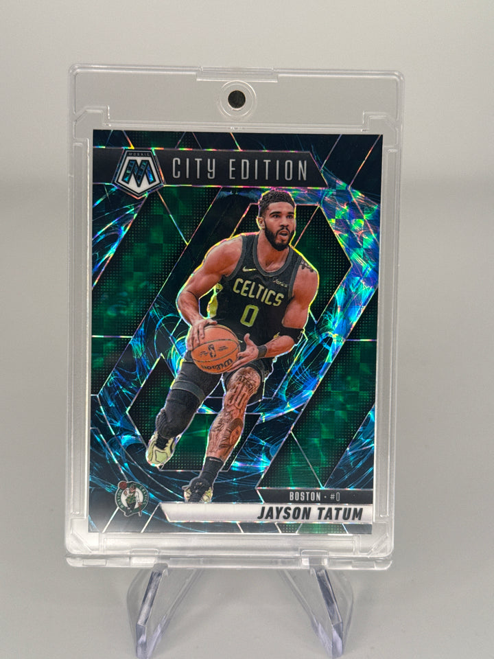 Jayson Tatum 2024-2025 Panini Mosaic City Edition Genesis SSP