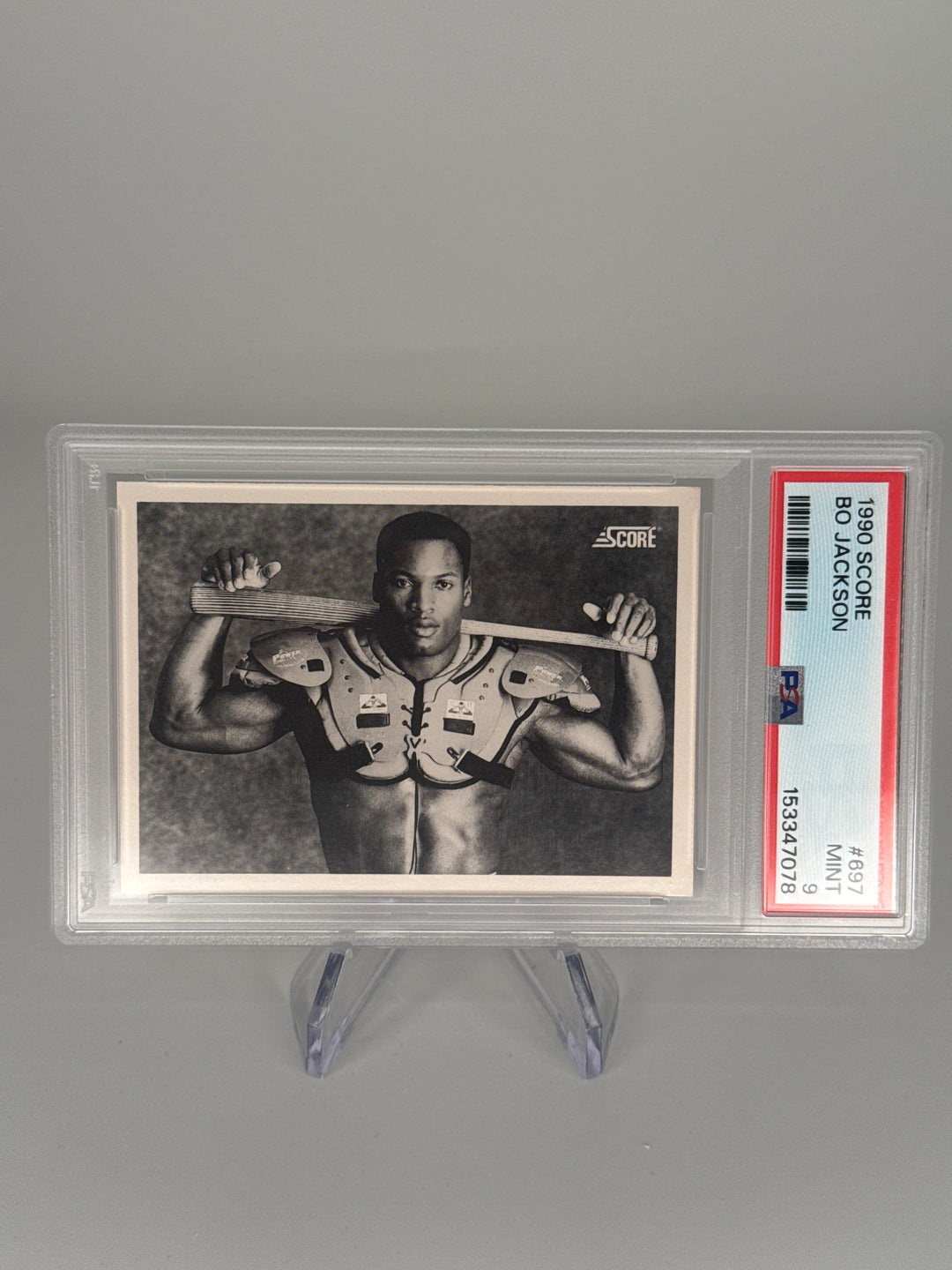 Bo Jackson 1990 Score, PSA 9 Mint